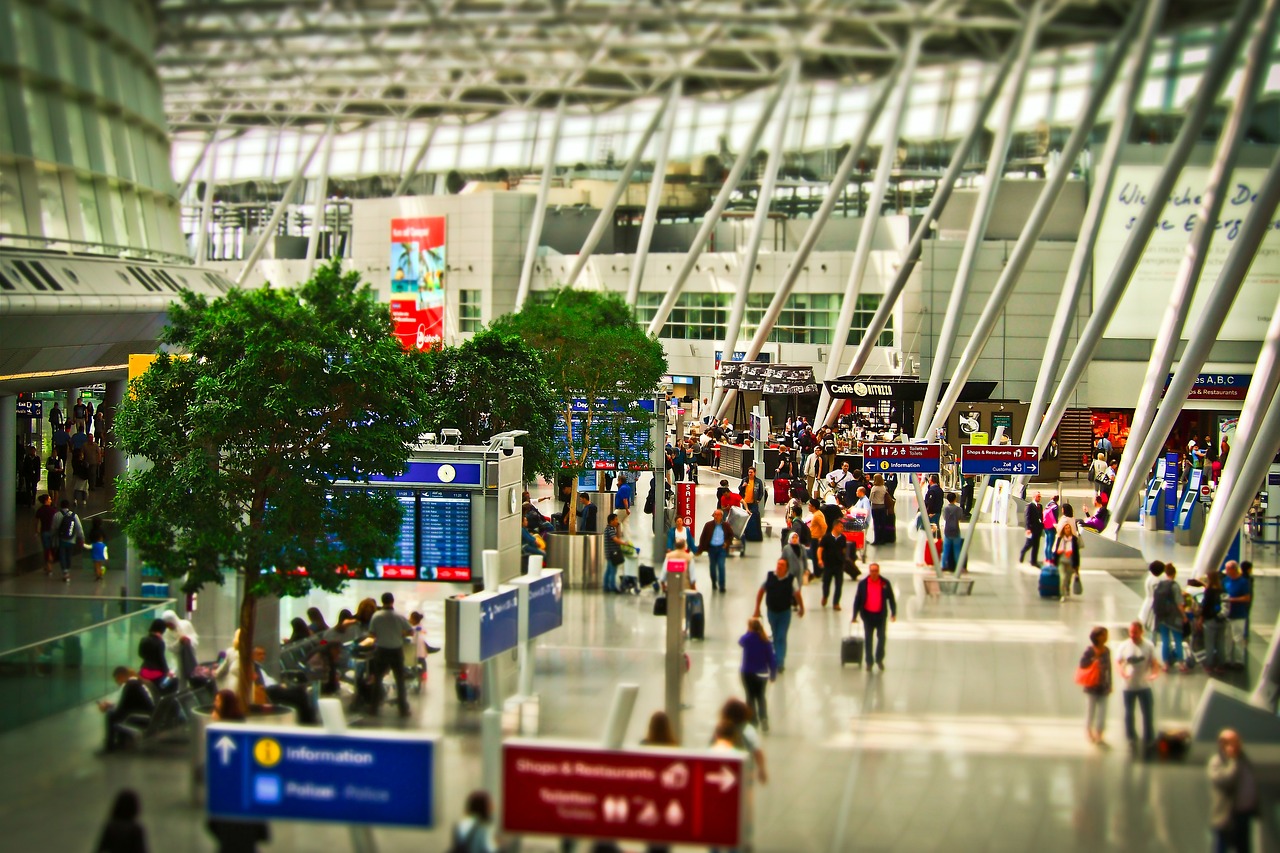 Flughafen Terminal